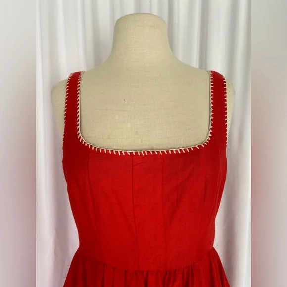 Christian Lacroix Linen Midi Dress - Picture 4 of 6